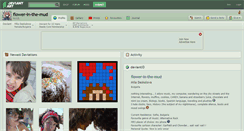 Desktop Screenshot of flower-in-the-mud.deviantart.com
