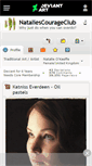 Mobile Screenshot of nataliescourageclub.deviantart.com