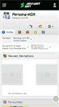 Mobile Screenshot of persona-msn.deviantart.com