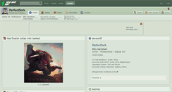 Desktop Screenshot of perfectdork.deviantart.com
