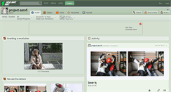 Desktop Screenshot of project-zero5.deviantart.com
