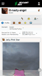 Mobile Screenshot of lil-nasty-angel.deviantart.com