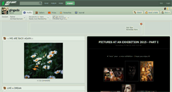 Desktop Screenshot of gingado.deviantart.com