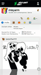 Mobile Screenshot of mieyarm.deviantart.com