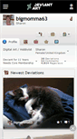 Mobile Screenshot of bigmomma63.deviantart.com