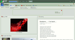 Desktop Screenshot of dmrmrt.deviantart.com