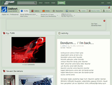 Tablet Screenshot of dmrmrt.deviantart.com