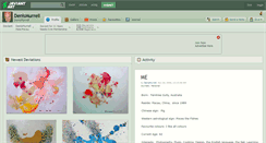 Desktop Screenshot of denismurrell.deviantart.com