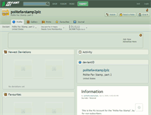 Tablet Screenshot of politefavstamp2plz.deviantart.com