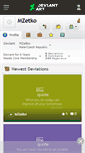 Mobile Screenshot of mzetko.deviantart.com