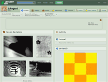 Tablet Screenshot of jukogami.deviantart.com