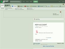 Tablet Screenshot of gayguro.deviantart.com