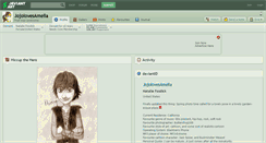 Desktop Screenshot of jojolovesamelia.deviantart.com