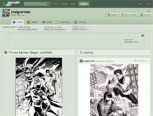 Tablet Screenshot of craigcermak.deviantart.com