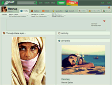 Tablet Screenshot of hennaq.deviantart.com