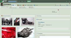 Desktop Screenshot of ghostofgrace.deviantart.com