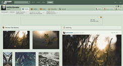 Desktop Screenshot of mitlichtmaler.deviantart.com