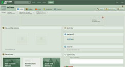 Desktop Screenshot of intihaar.deviantart.com