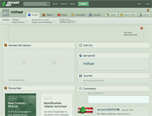 Tablet Screenshot of intihaar.deviantart.com