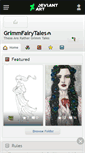 Mobile Screenshot of grimmfairytales.deviantart.com