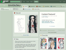 Tablet Screenshot of grimmfairytales.deviantart.com