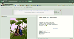 Desktop Screenshot of curiouslyxinlove.deviantart.com