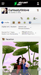 Mobile Screenshot of curiouslyxinlove.deviantart.com