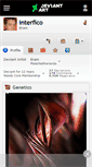 Mobile Screenshot of interfico.deviantart.com