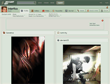 Tablet Screenshot of interfico.deviantart.com