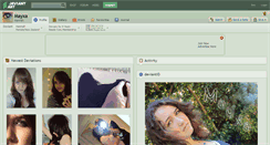 Desktop Screenshot of mayxa.deviantart.com