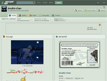 Tablet Screenshot of anubis-chan.deviantart.com