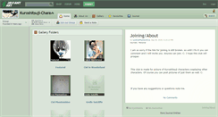 Desktop Screenshot of kuroshitsuji-chara.deviantart.com