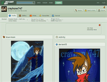 Tablet Screenshot of crayhone747.deviantart.com
