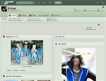 Tablet Screenshot of ji-hwan.deviantart.com