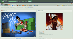 Desktop Screenshot of cassan.deviantart.com