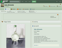 Tablet Screenshot of lady-athanasia.deviantart.com