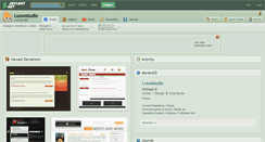 Desktop Screenshot of lussostudio.deviantart.com