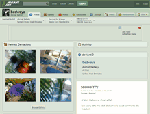 Tablet Screenshot of bedweya.deviantart.com