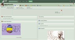 Desktop Screenshot of magnuskyros94.deviantart.com