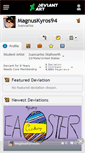Mobile Screenshot of magnuskyros94.deviantart.com