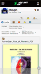 Mobile Screenshot of phluph.deviantart.com