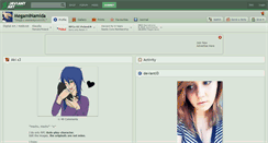 Desktop Screenshot of megaminamida.deviantart.com