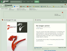 Tablet Screenshot of el3ment4l.deviantart.com