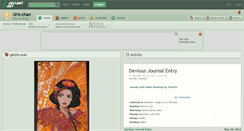 Desktop Screenshot of gris-chan.deviantart.com