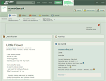 Tablet Screenshot of moons-descent.deviantart.com