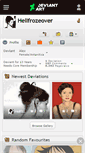 Mobile Screenshot of hellfrozeover.deviantart.com