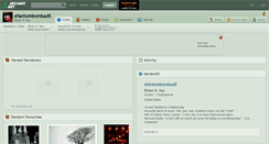 Desktop Screenshot of efantombombadil.deviantart.com