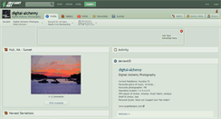 Desktop Screenshot of digital-alchemy.deviantart.com