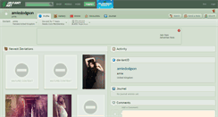Desktop Screenshot of amiedodgson.deviantart.com