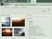 Tablet Screenshot of moodflow.deviantart.com